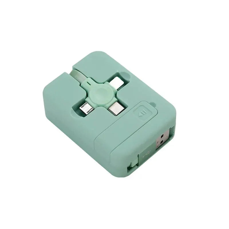 3 in 1 Retractable Multi Charging Cable Cord