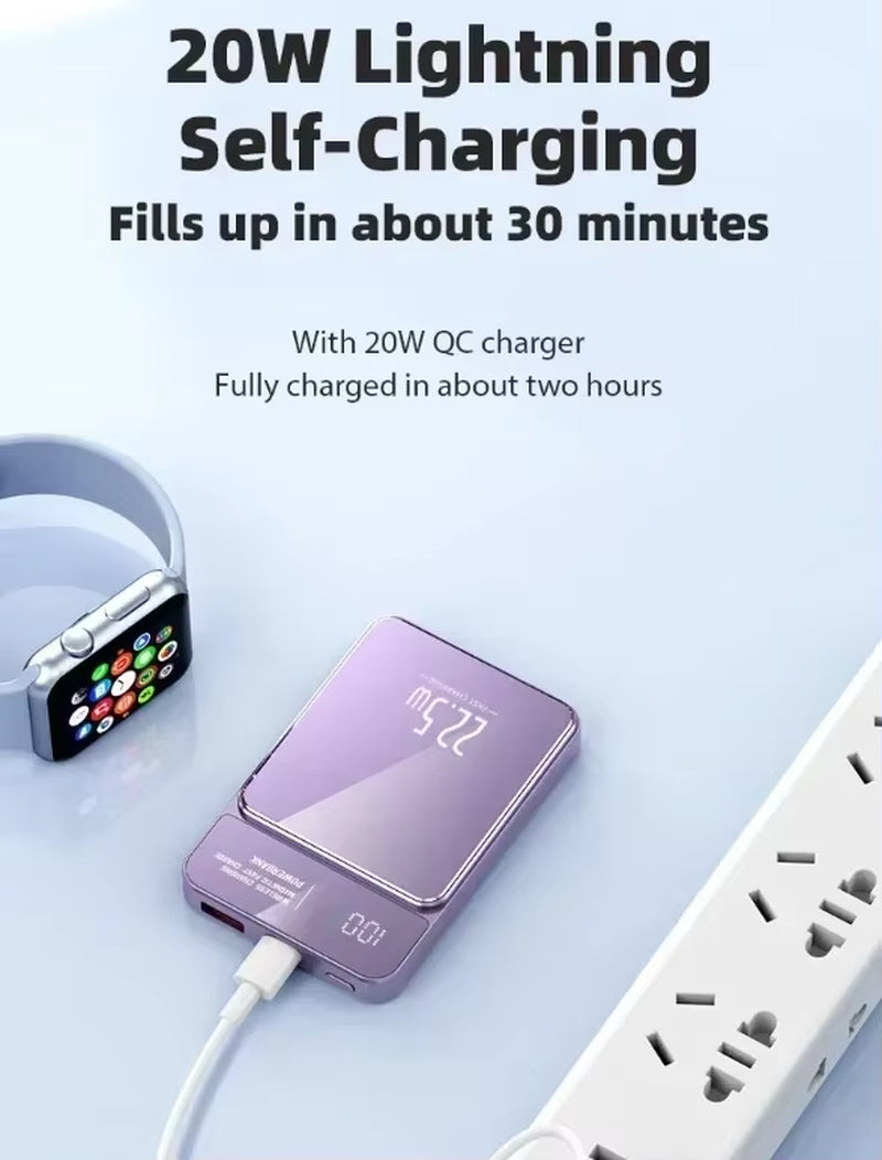 Power Bank Wireless Magnetic