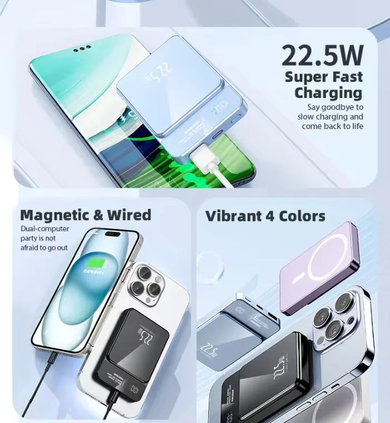 Power Bank Wireless Magnetic