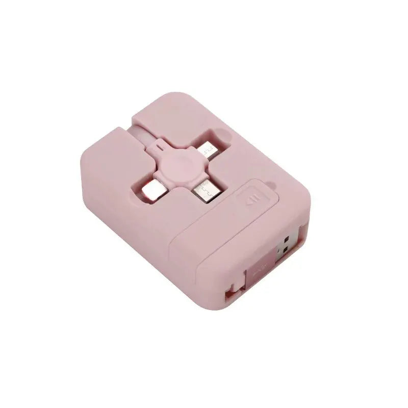 3 in 1 Retractable Multi Charging Cable Cord