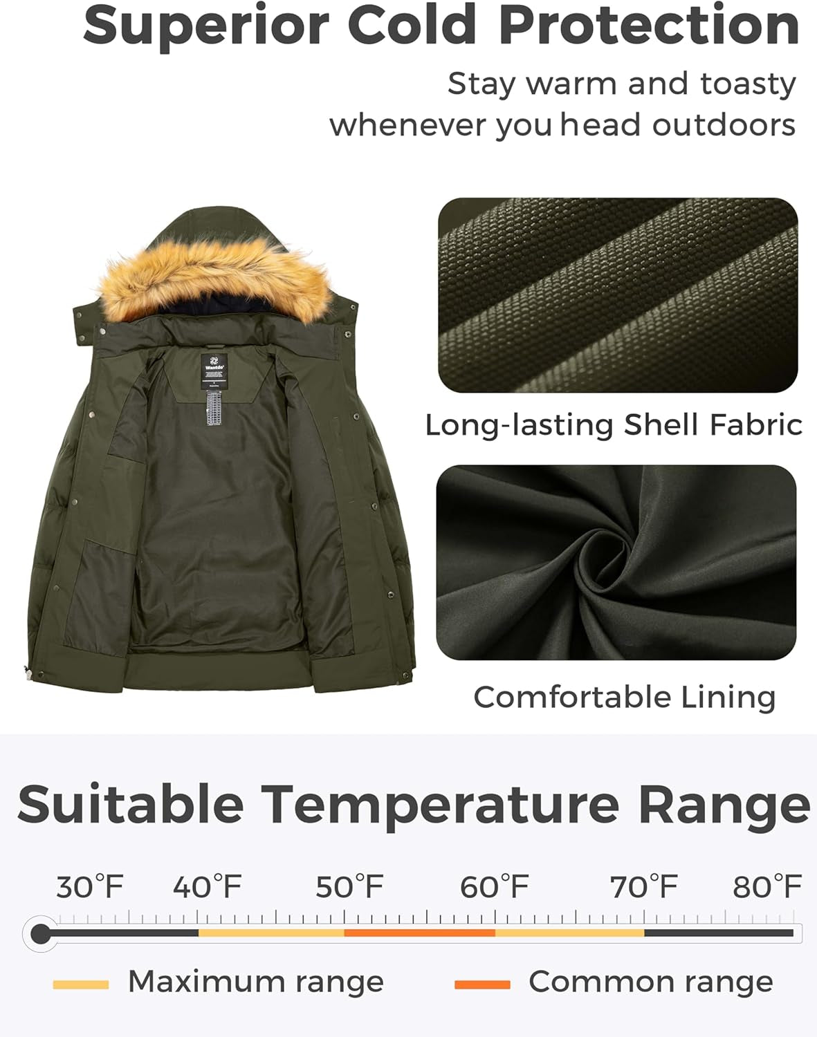 Mens Winter Puffer Jacket