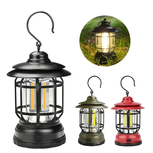 2Pack Camping Lantern USB Rechargeable