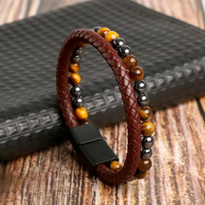 Leather Bracelet Men