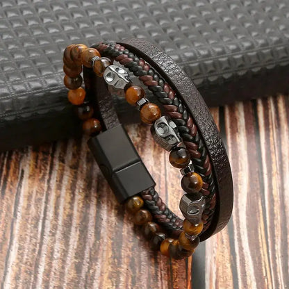 Leather Bracelet Men