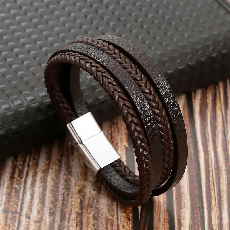 Leather Bracelet Men