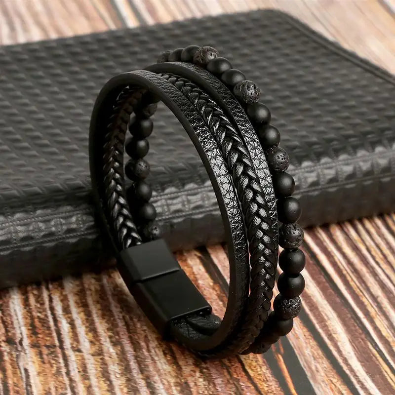 Leather Bracelet Men