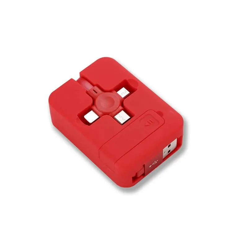 3 in 1 Retractable Multi Charging Cable Cord