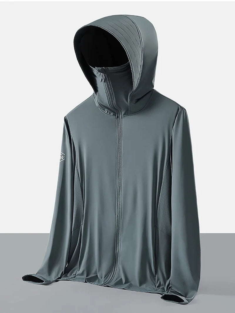 Men Light Hooded Jacket