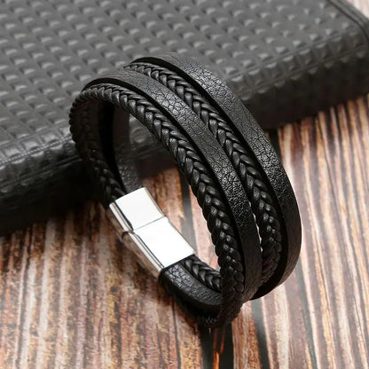 Leather Bracelet Men