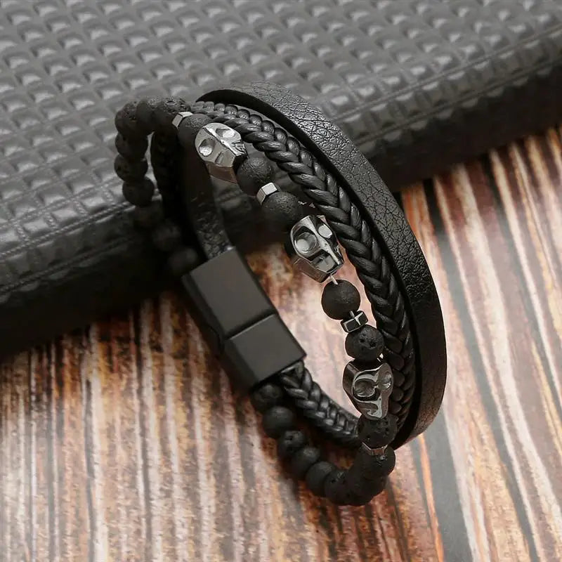 Leather Bracelet Men