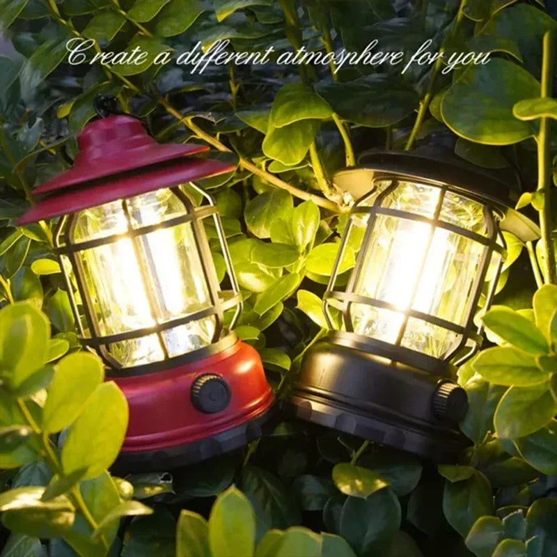 2Pack Camping Lantern USB Rechargeable 