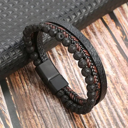 Leather Bracelet Men