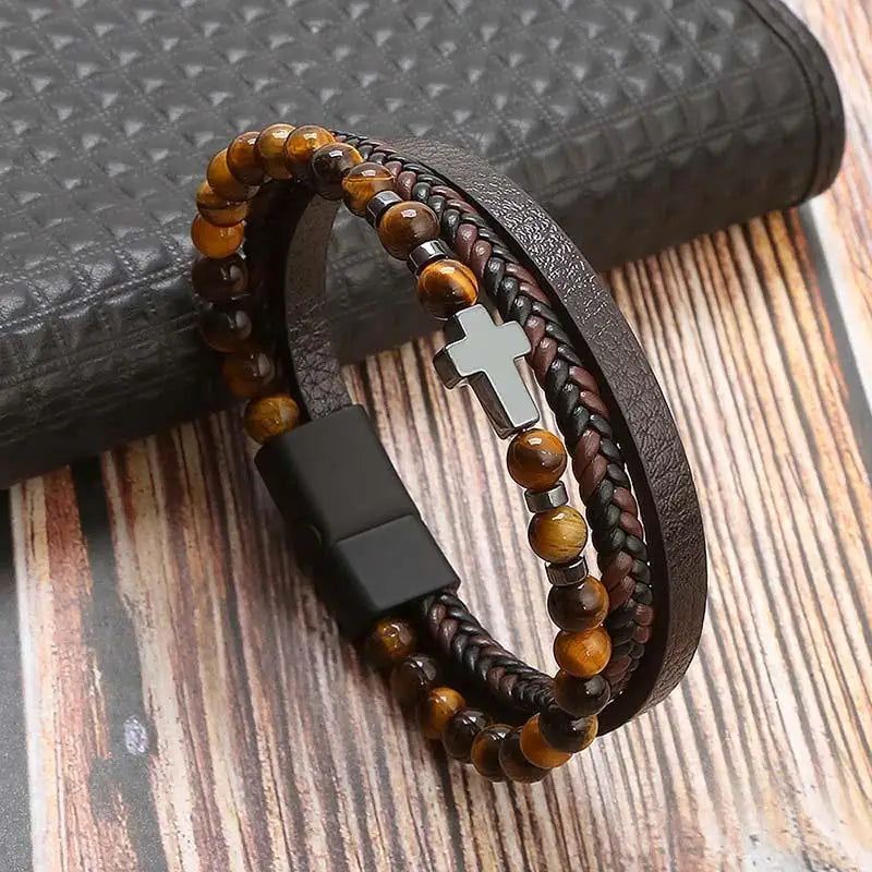 Leather Bracelet Men