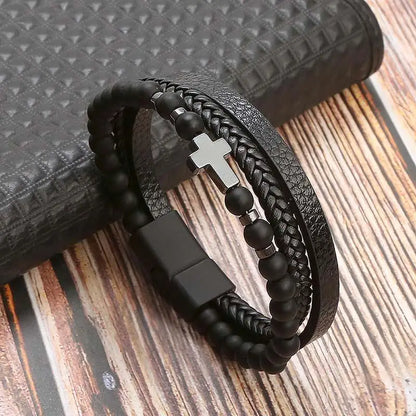 Leather Bracelet Men