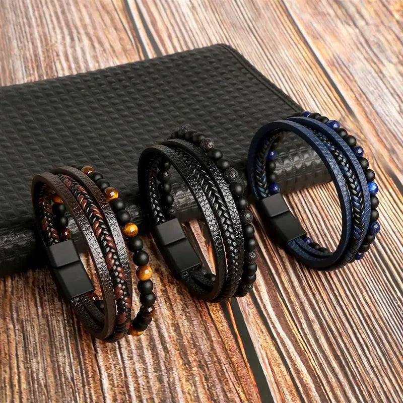 Leather Bracelet Men