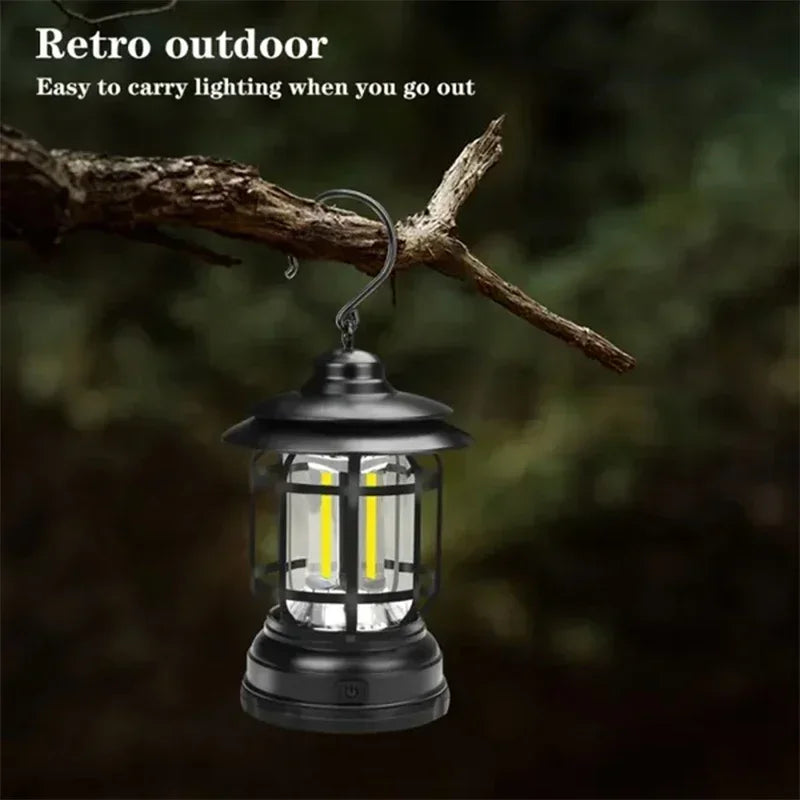 2Pack Camping Lantern USB Rechargeable 