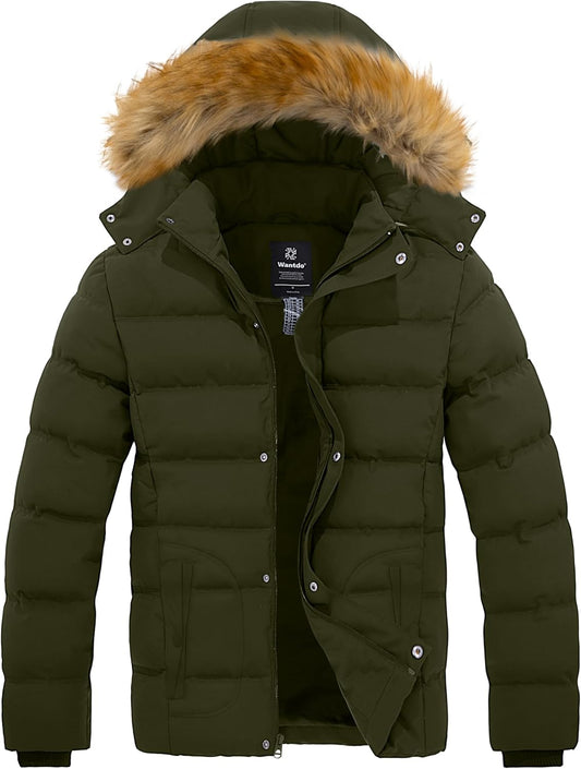 Mens Winter Puffer Jacket